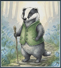 A Walk Through Bluebells Crop - PDF Digital Download