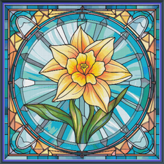 Birth Month March Daffodil - PDF Digital Download