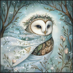 Imbolc Animals Owl - PDF Digital Download