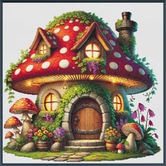 Magical Mushroom House - PDF Digital Download