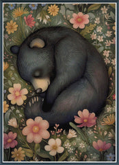 Sleeping Animals Bear - PDF Digital Download