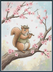 Squirrel's Spring Tune - PDF Digital Download