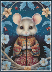 Woodland Pattern Mouse - PDF Digital Download