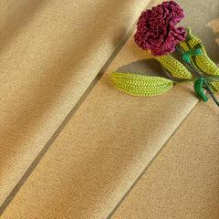 28ct linen gold silk, flash cotton
