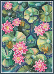 Dreamy Water Garden - PDF Digital Download