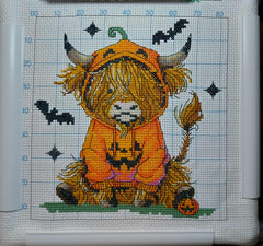 Highland Halloween Pumpkin