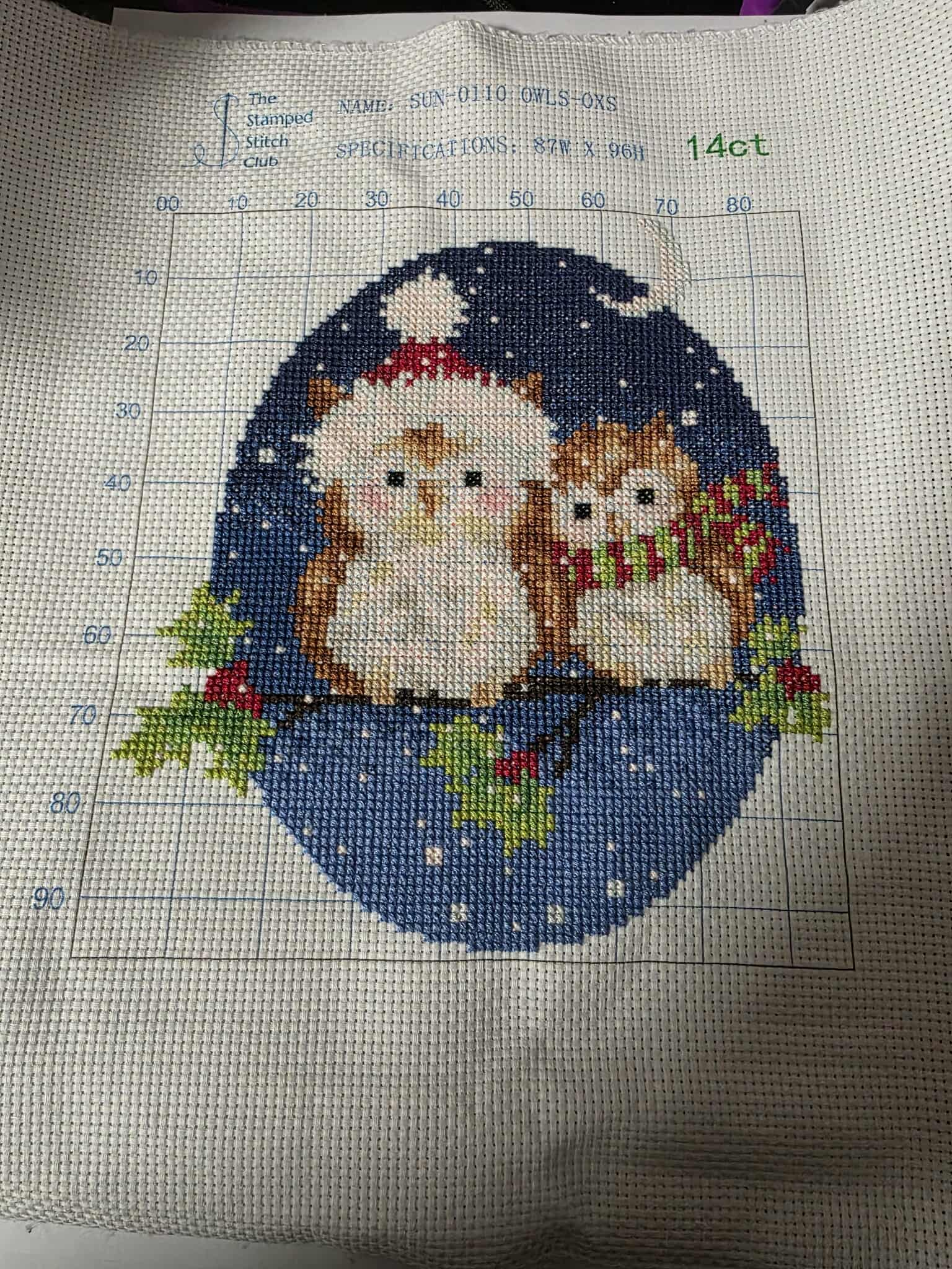 Christmas Owls [Sun-0110]