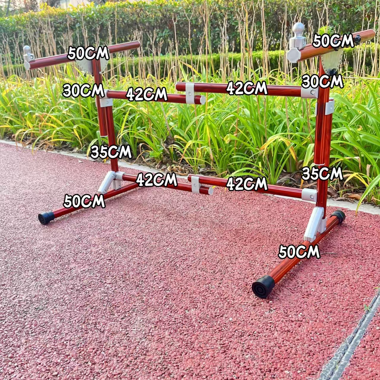 2-in-1 Aluminium Cross Stitch Frame Stand for Bed & Table – Adjustable Height 25–55cm / 9.84–21.65 inches, Width 42–80cm / 16.54–31.50 inches, 180° Rotating Scissors Holder