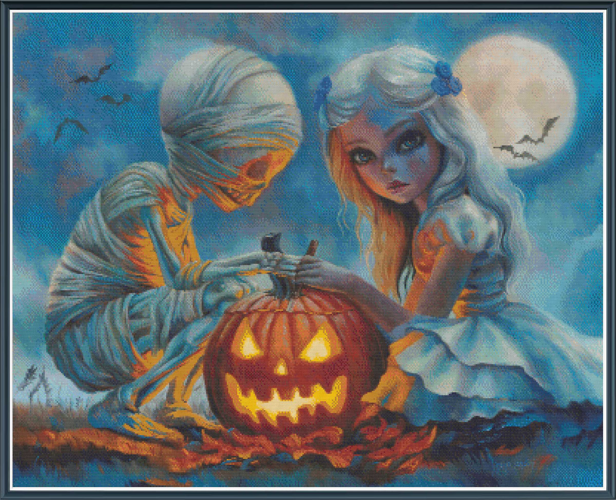 Alice and the Mummy carving at twilight pdf digital download