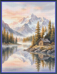 Alpine Cabin - PDF Digital Download