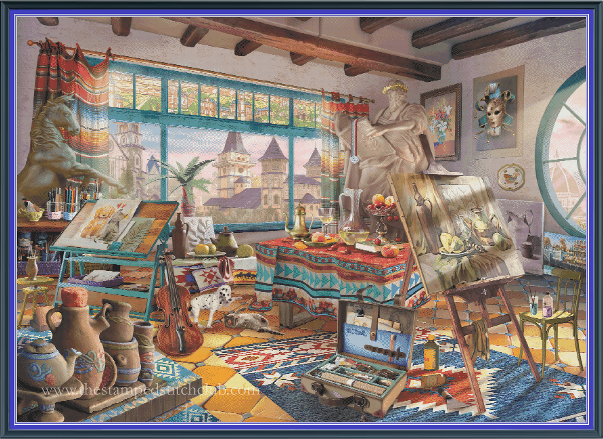 Artist Studio - PDF Digital Download