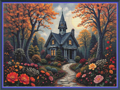 Autumn Victorian Cottage [Sun-0669]