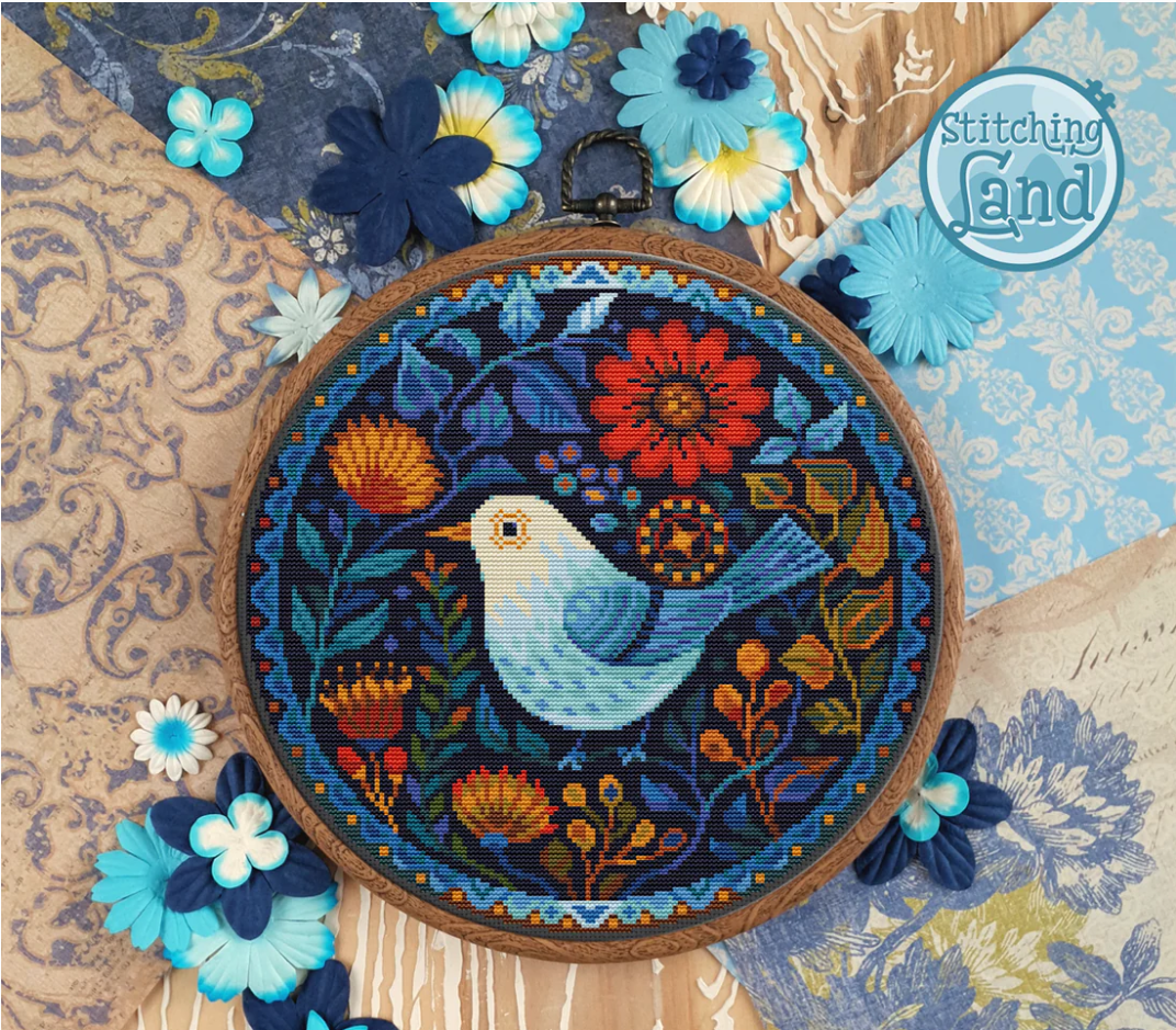 Bird in Bloom [Sun-0655]