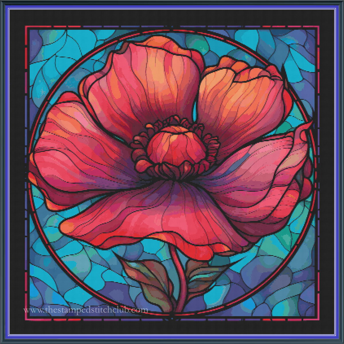 Birth Month August Poppy [Sun-0698]