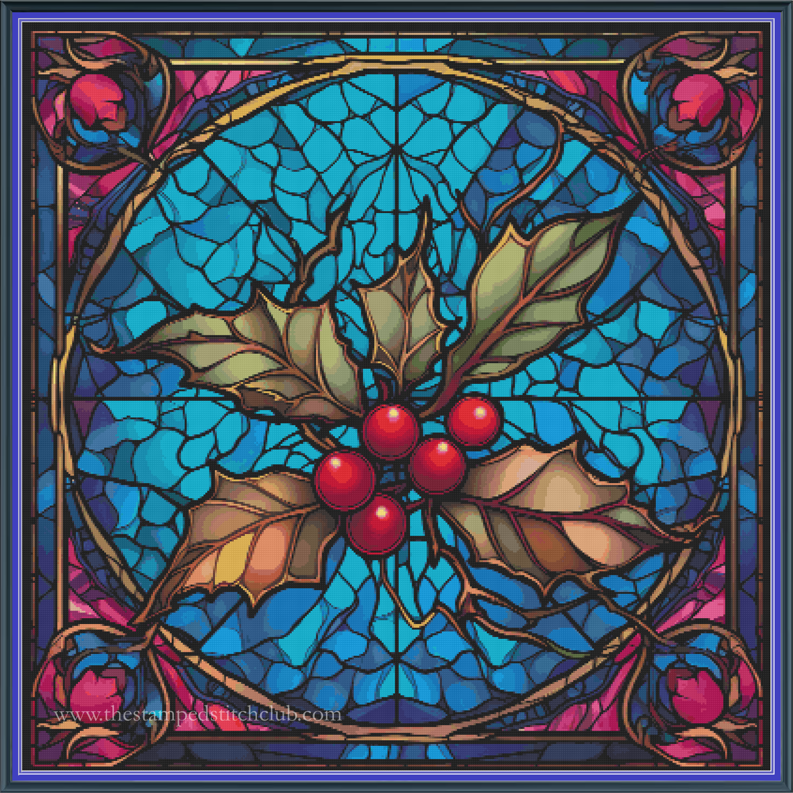 Birth Month December Holly - PDF Digital Download
