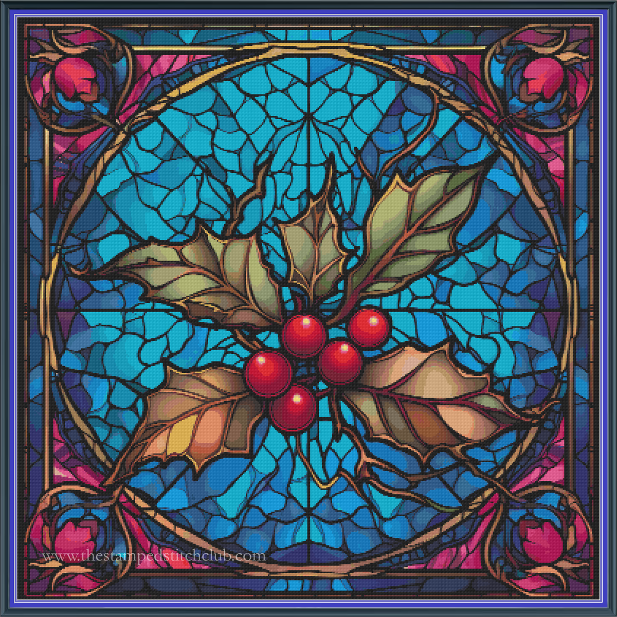 Birth Month December Holly - PDF Digital Download