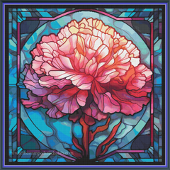 Birth Month January Carnation [Sun-0691]