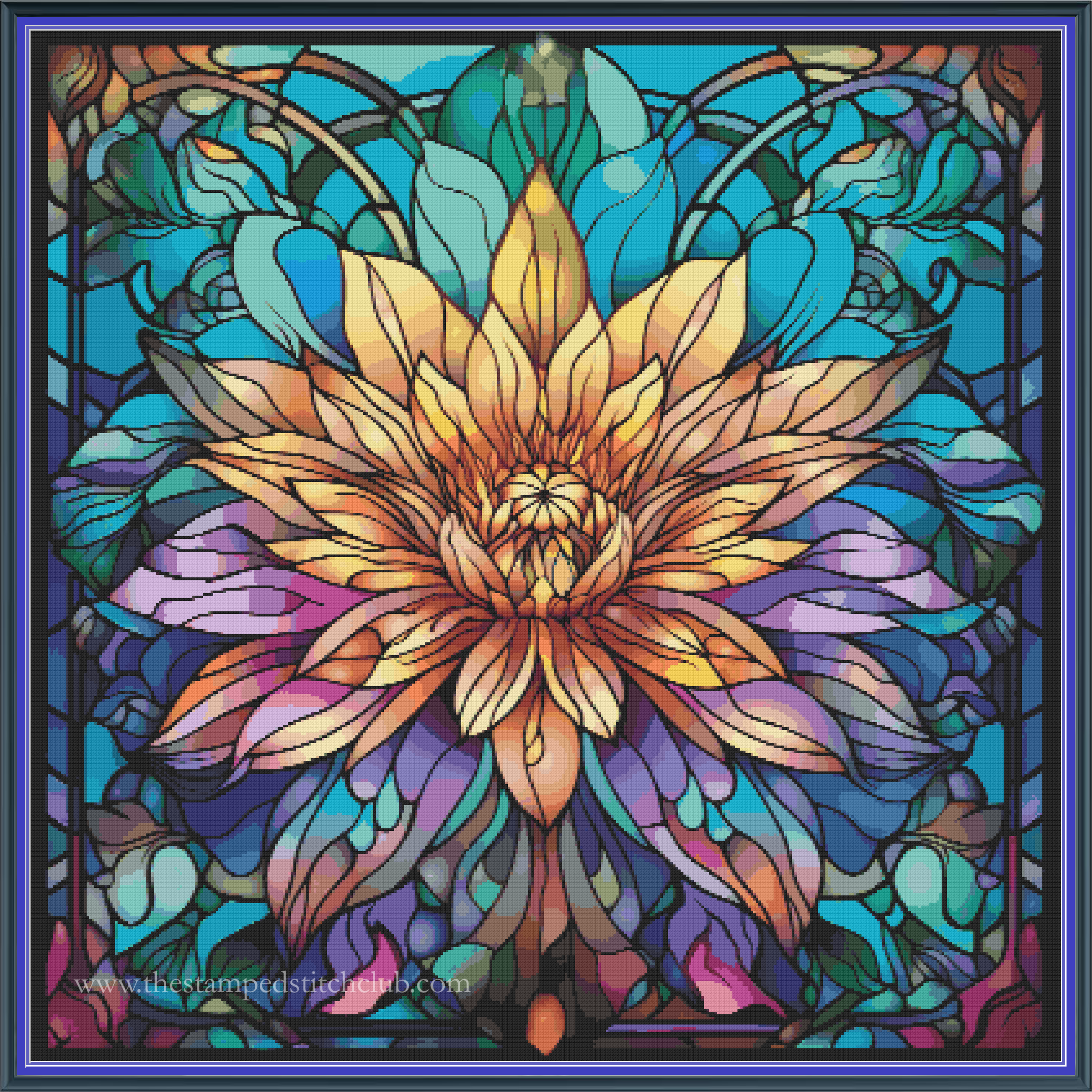 Birth Month September Aster [Sun-0699]