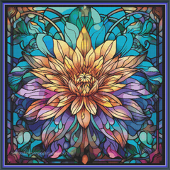 Birth Month September Aster [Sun-0699]