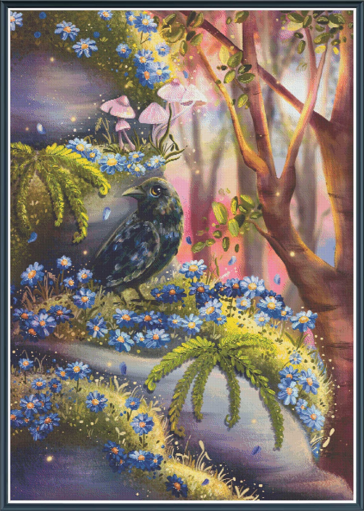 Blue Blossom Rocks [LARGE] - PDF Digital Download