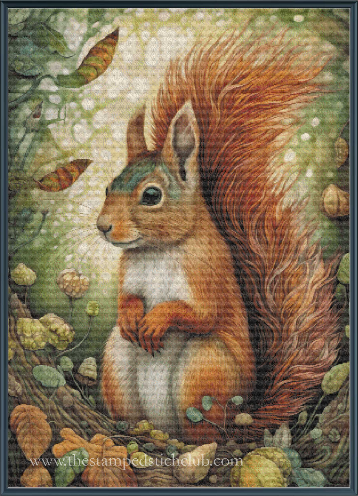 Boho Forest Animal Squirrel [Sun-0033]
