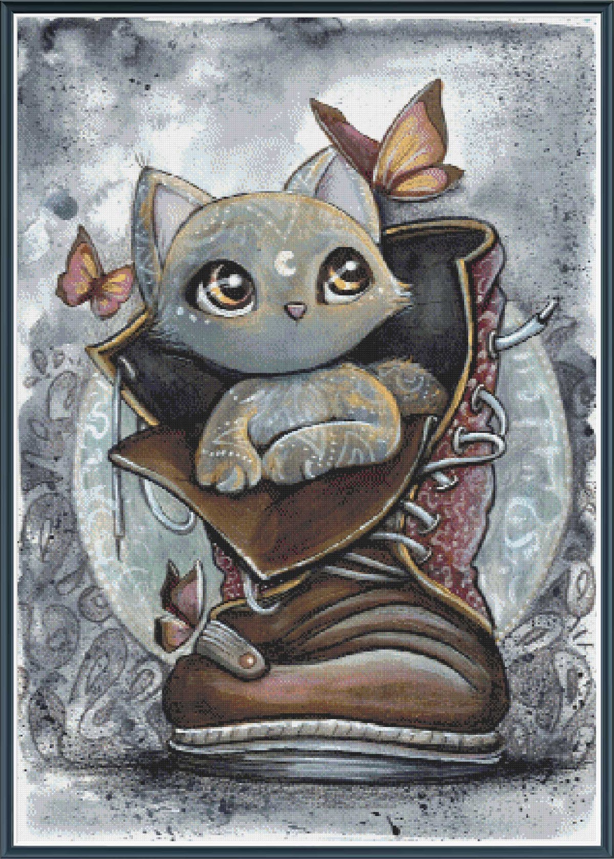 Cat Shoe - PDF Digital Download