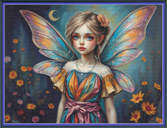 Crescent Moon Fairy - PDF Digital Download
