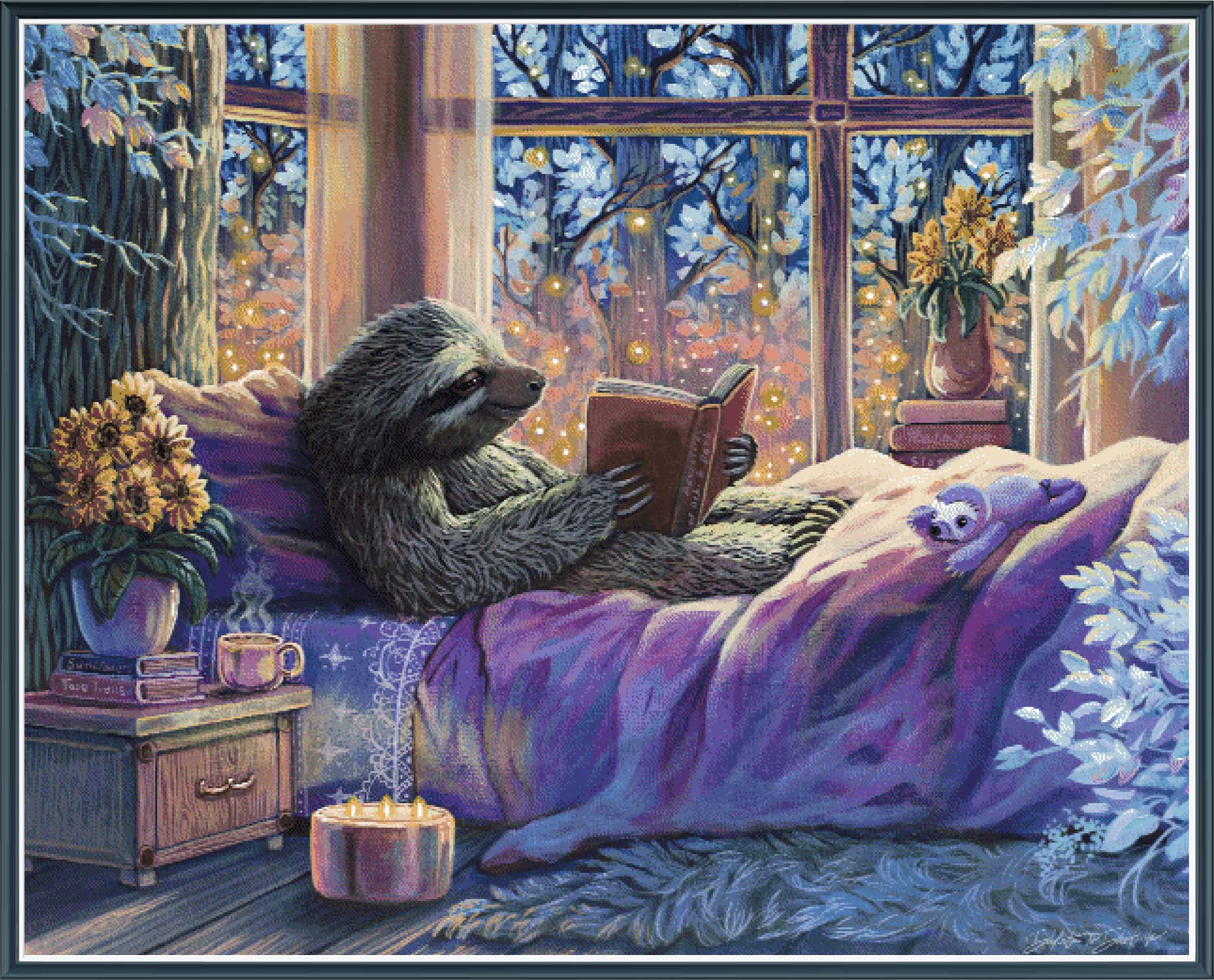 Debi's Sloth [LARGE] - PDF Digital Download