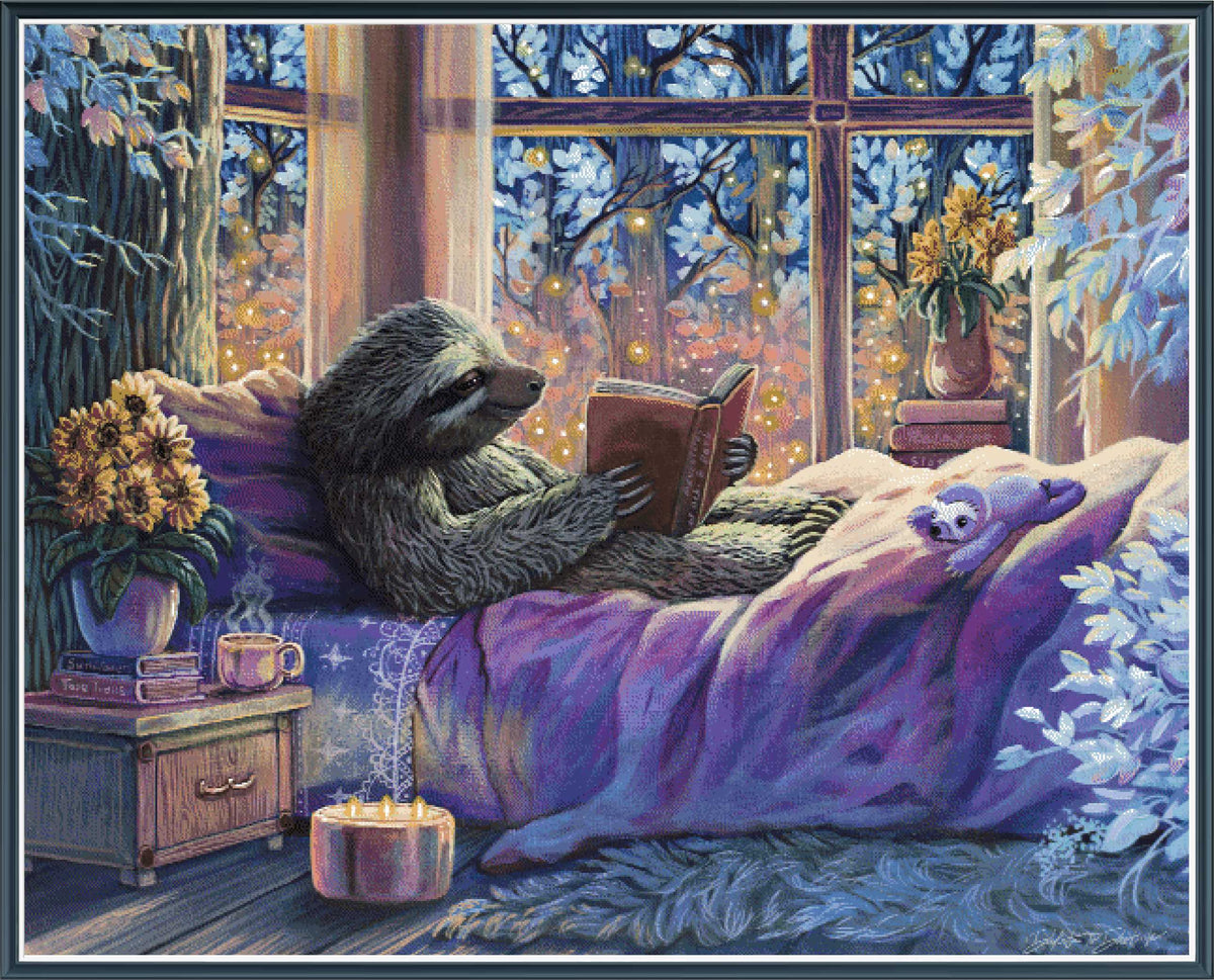 Debi's Sloth [LARGE] - PDF Digital Download