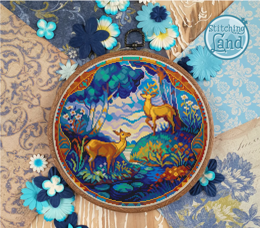 Deer Pair [Sun-0622]