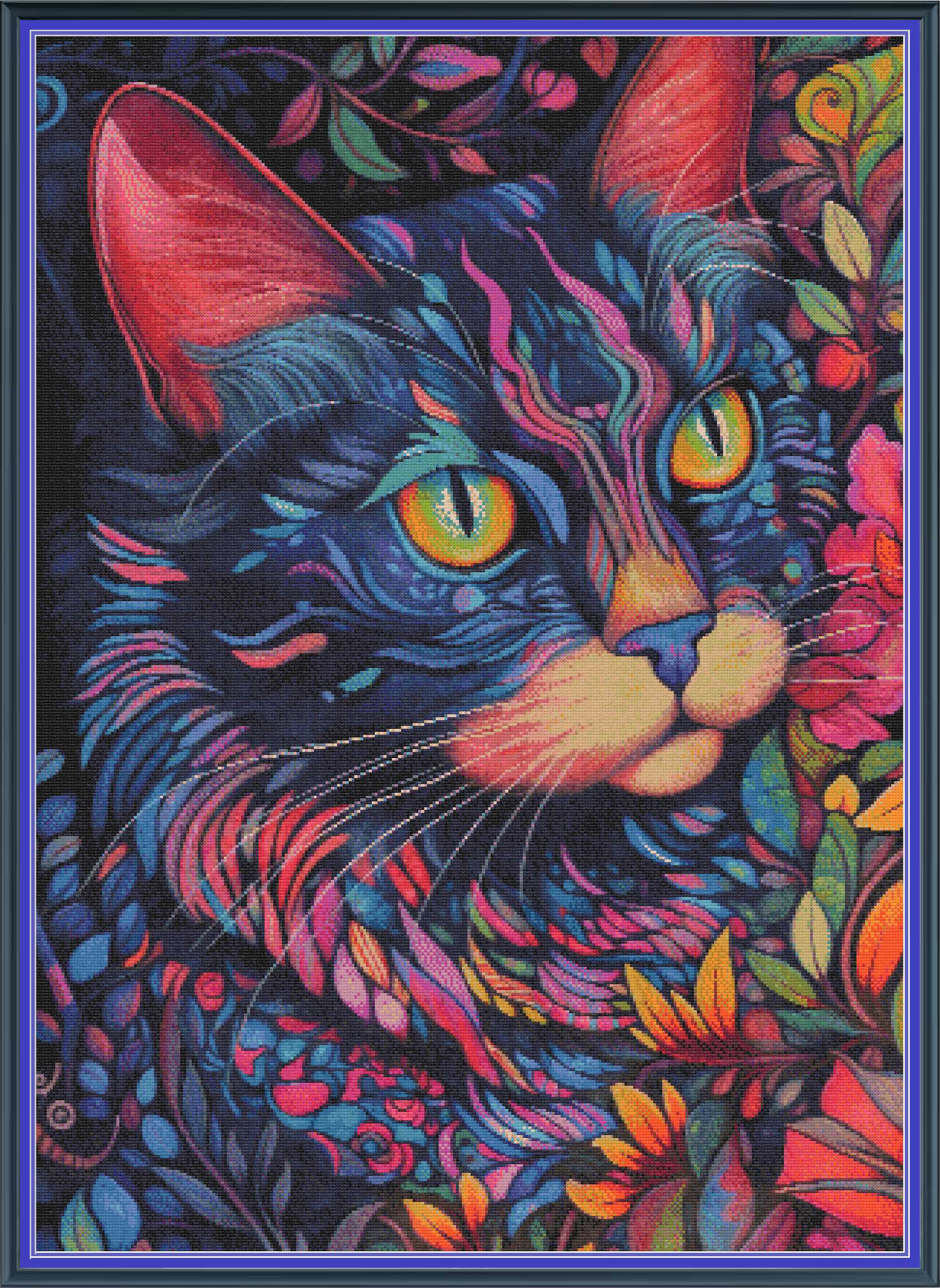 Floral Cat 2 [Sun-0673]