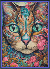 Floral Cat 4 [Sun-0675]