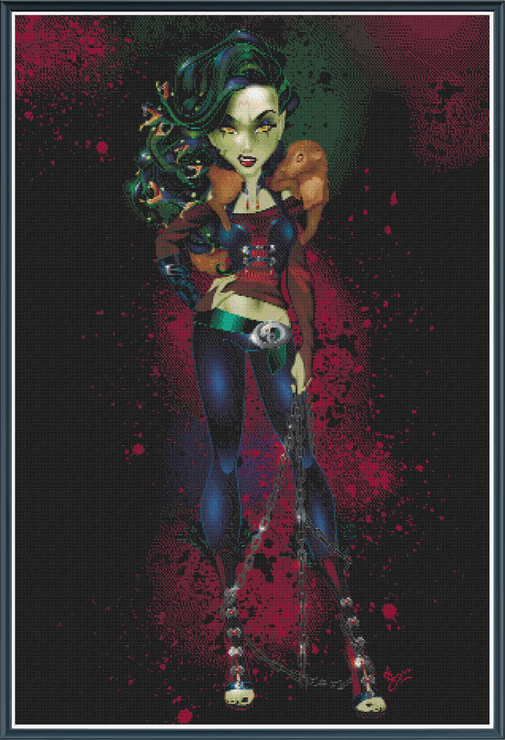 Goth Medusa [Sun-0414]