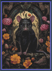 Gothic Botanical Rat [Sun-0610]