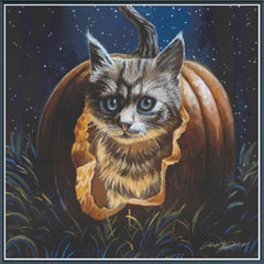 Hungry Halloween Kitty [sun-0231]