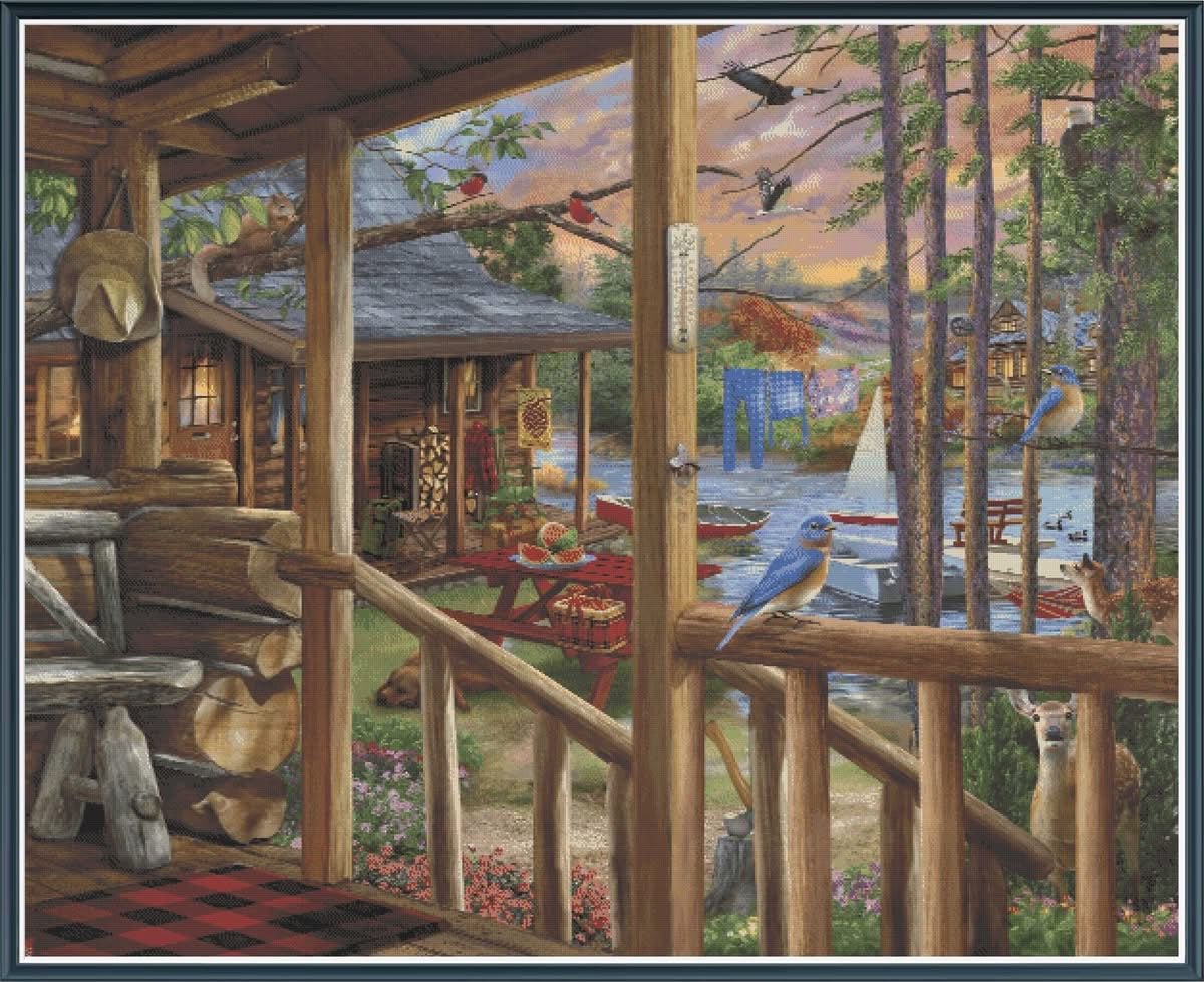 At the Cabin - PDF Digital Download