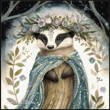 Imbolc Animals Badger - PDF Digital Download