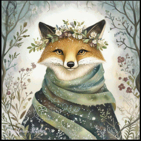 Imbolc Animals Fox - PDF Digital Download