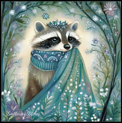 Imbolc Animals Raccoon - PDF Digital Download