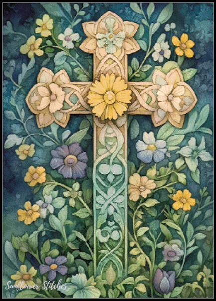 Imbolc Cross - PDF Digital Download