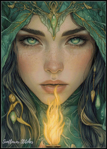 Imbolc Flame [Sun-0553]