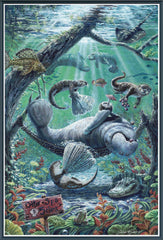 Lazy Day at Otter Spa - PDF Digital Download