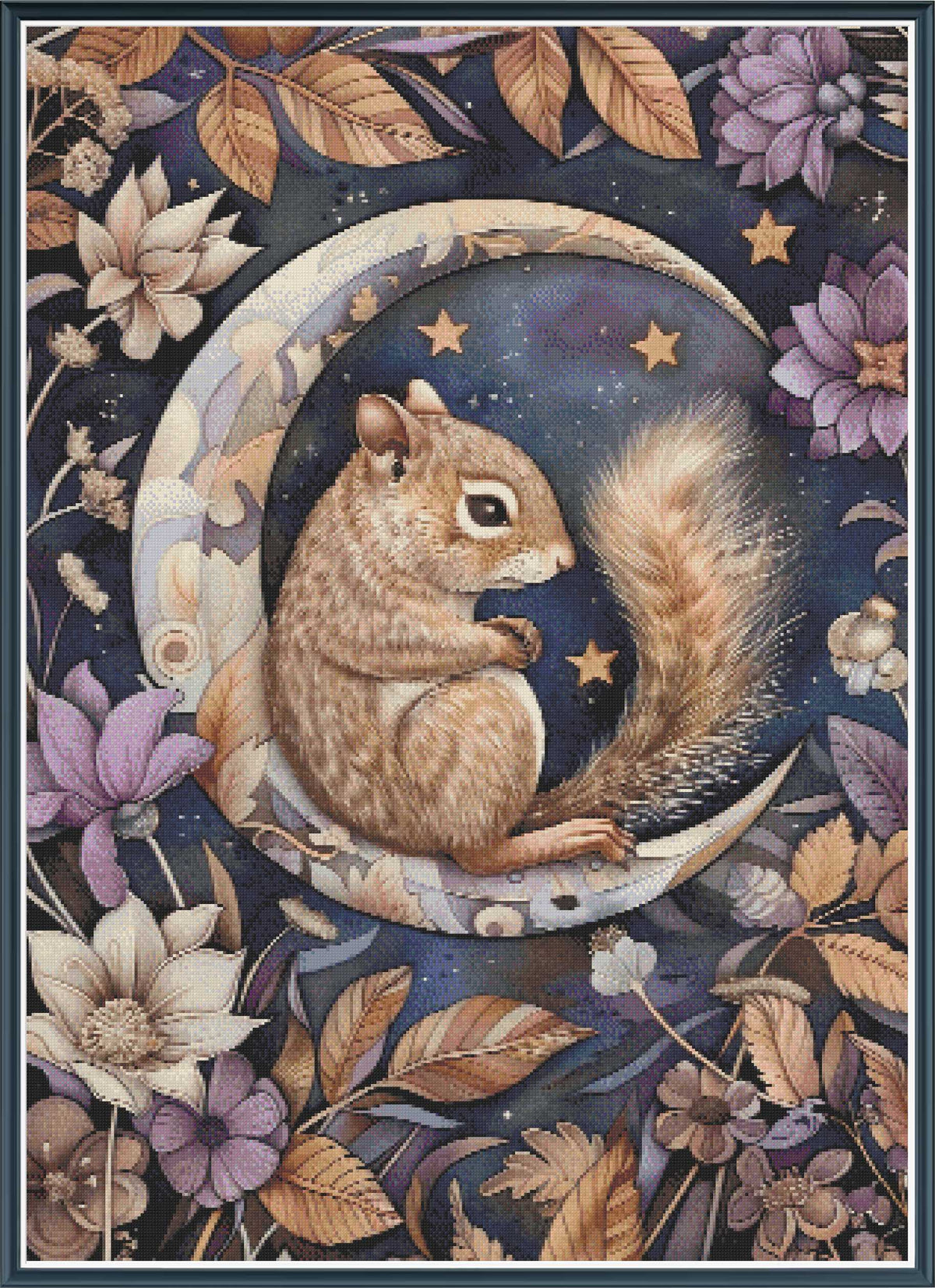 Moon Animals Squirrel [Sun-0445]