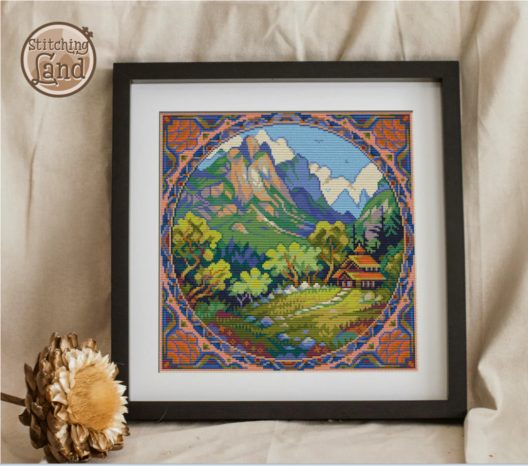 Mountain Lodge Square [Sun-0260]