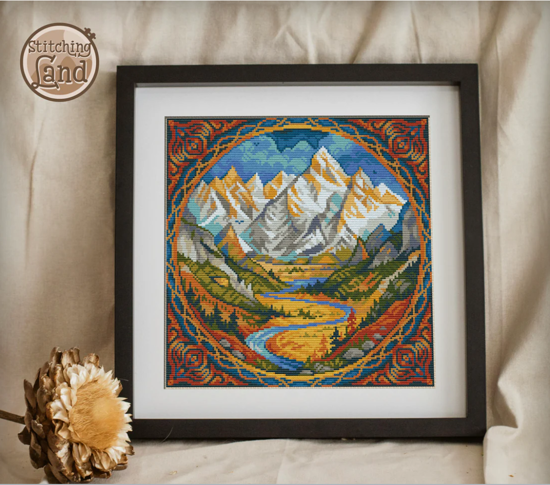 Mountain Valley Square [Sun-0266]