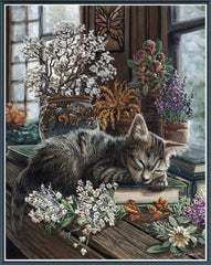 Napping Kitten [XL] - PDF Digital Download