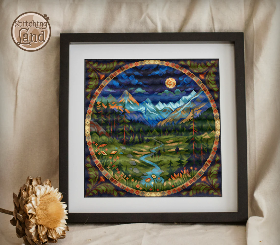 Night Valley Square [Sun-0387]