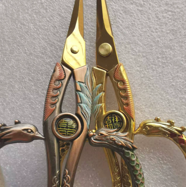 JD-001 auspicious scissors cross stitch 2026 new tool scissors special pointed small scissors retro thread