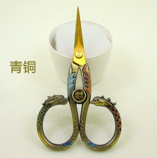 JD-001 auspicious scissors cross stitch 2026 new tool scissors special pointed small scissors retro thread