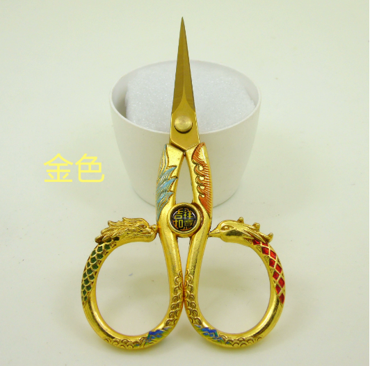 JD-001 auspicious scissors cross stitch 2026 new tool scissors special pointed small scissors retro thread